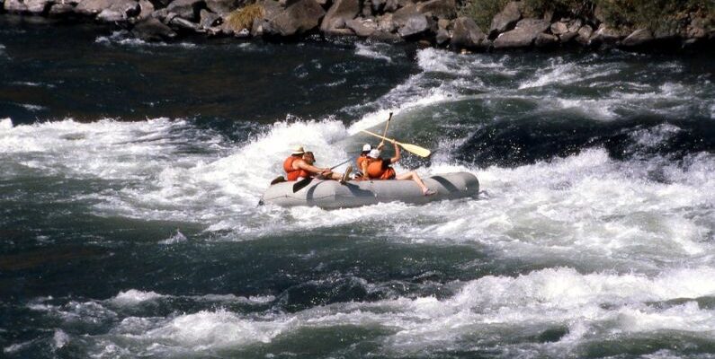 Buoyancy - Whitewater Rafting in Close Up