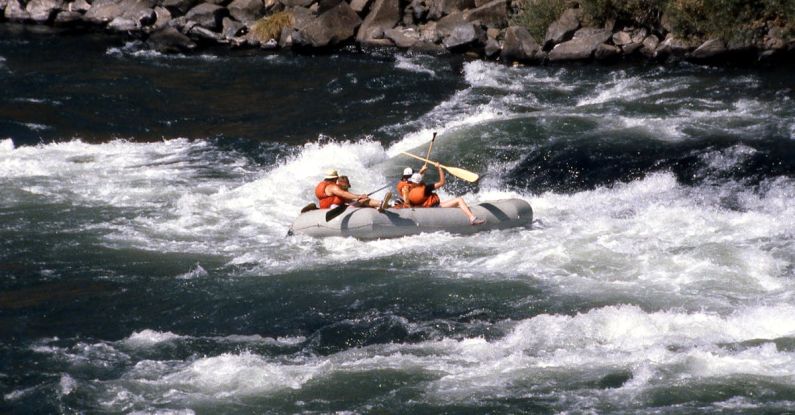 Buoyancy - Whitewater Rafting in Close Up